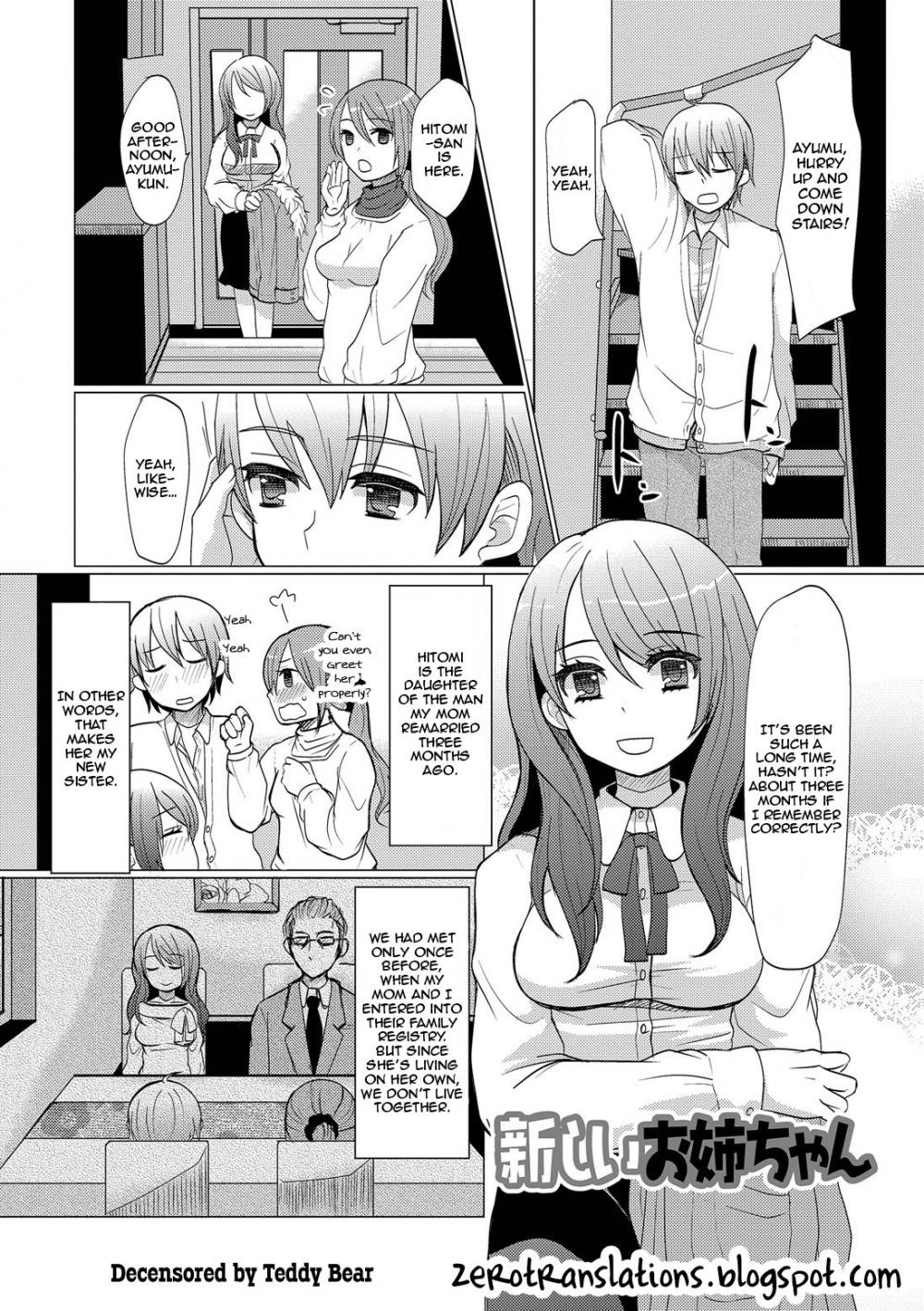 Hentai Manga Comic-A New Older Sister-Read-1